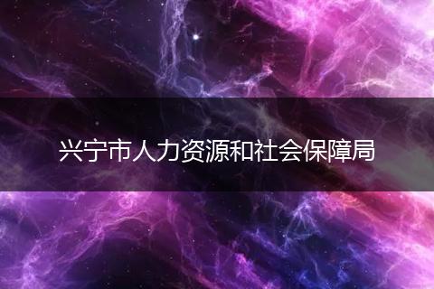 兴宁市人力资源和社会保障局
