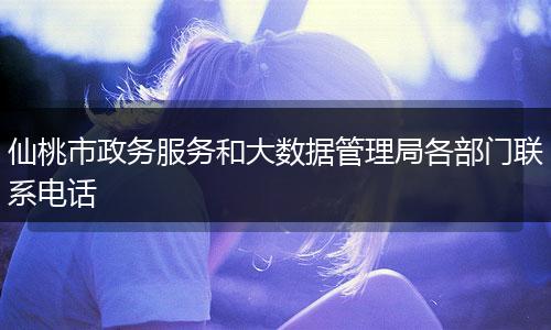 仙桃市政务服务和大数据管理局各部门联系电话