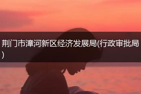 荆门市漳河新区经济发展局(行政审批局)