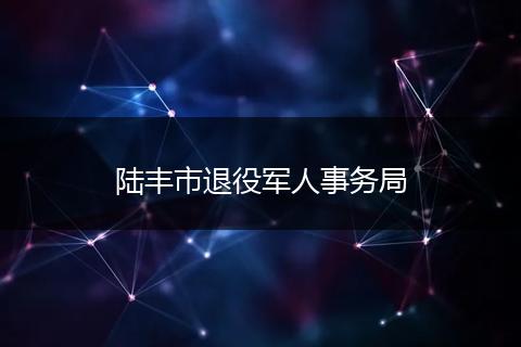 陆丰市退役军人事务局