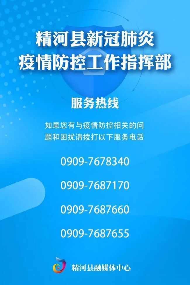 精河县新冠疫情防控指挥部举报和服务咨询电话
