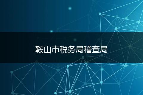 鞍山市税务局稽查局