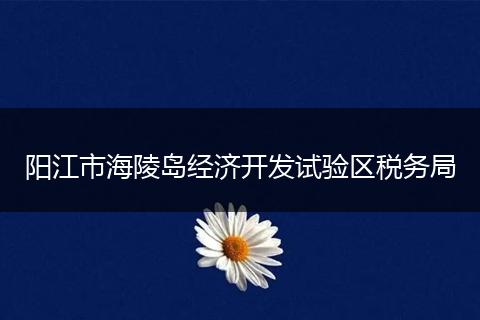 阳江市海陵岛经济开发试验区税务局