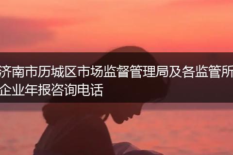 济南市历城区市场监督管理局及各监管所企业年报咨询电话