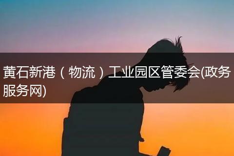 黄石新港（物流）工业园区管委会(政务服务网)