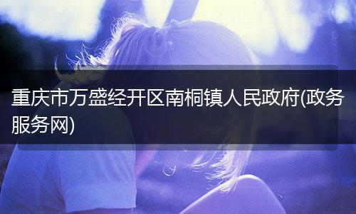 重庆市万盛经开区南桐镇人民政府(政务服务网)