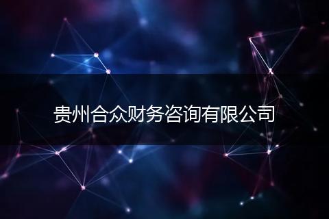 贵州合众财务咨询有限公司