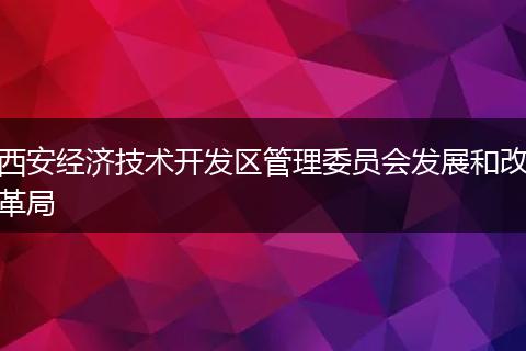 西安经济技术开发区管理委员会发展和改革局