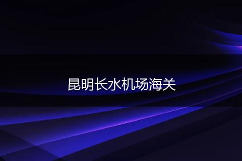 昆明长水机场海关