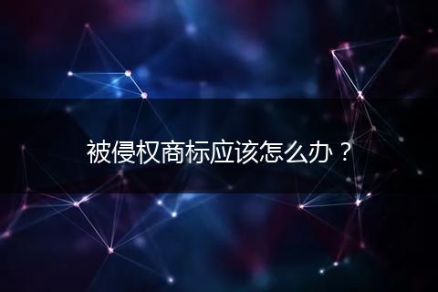 被侵权商标应该怎么办？