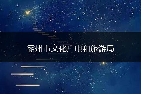 霸州市文化广电和旅游局