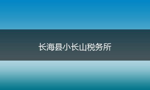 长海县小长山税务所