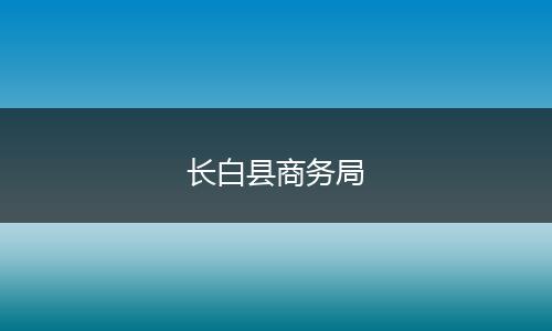 长白县商务局