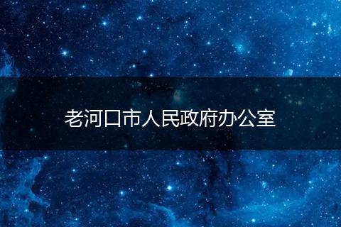 老河口市人民政府办公室
