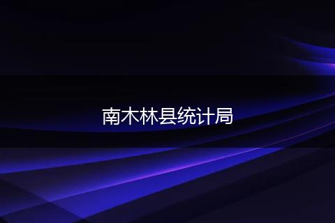南木林县统计局