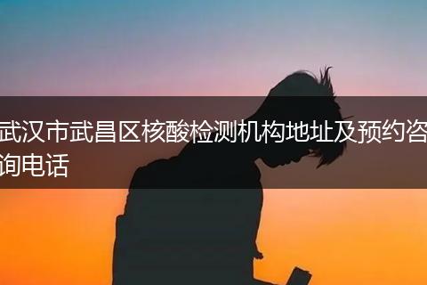 武汉市武昌区核酸检测机构地址及预约咨询电话