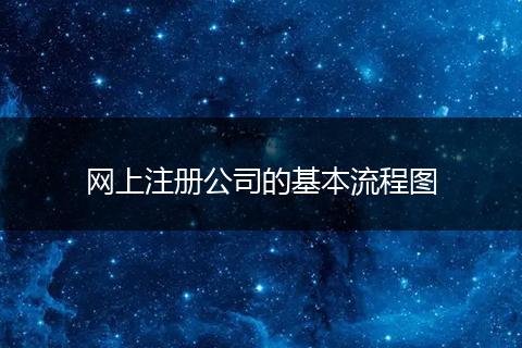 网上注册公司的基本流程图