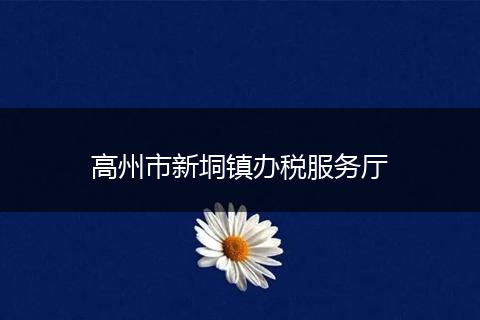 高州市新垌镇办税服务厅