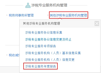湖南省电子税务局涉税专业服务业务信息采集操作流程说明
