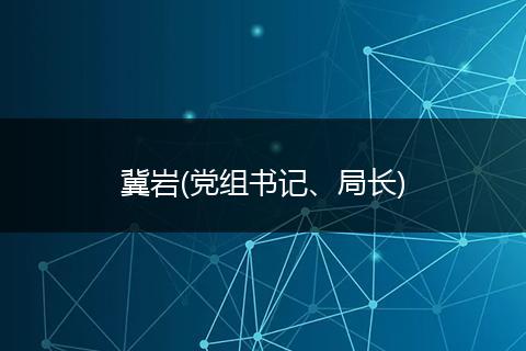 冀岩(党组书记、局长)