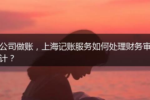 公司做账，上海记账服务如何处理财务审计？