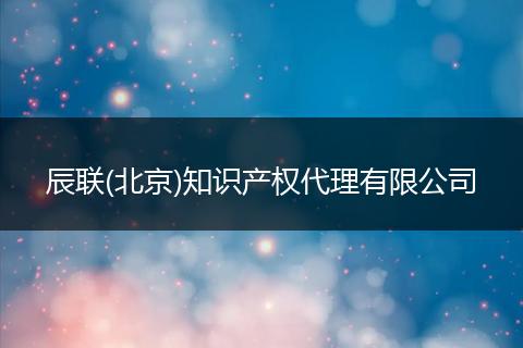 辰联(北京)知识产权代理有限公司