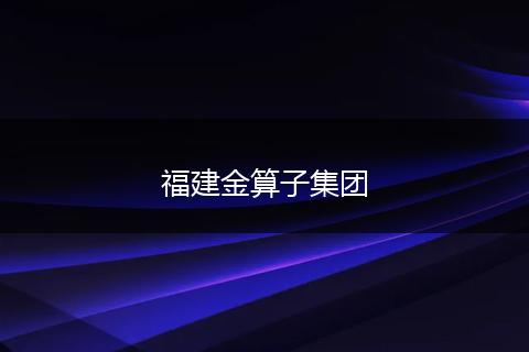 福建金算子集团