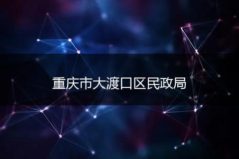 重庆市大渡口区民政局
