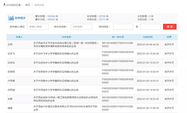 西咸新区沣东新城政务服务中心网上办事大厅操作流程说明