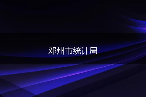 邓州市统计局
