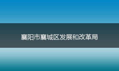 襄阳市襄城区发展和改革局