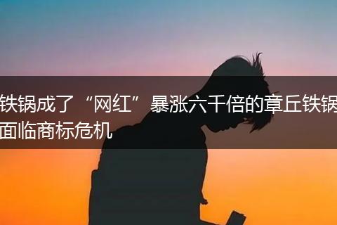 铁锅成了“网红”暴涨六千倍的章丘铁锅面临商标危机