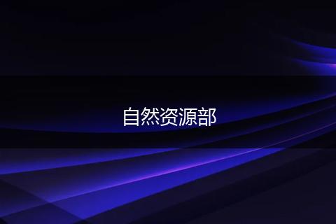 自然资源部