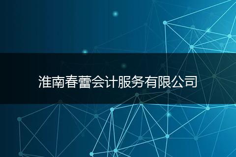 淮南春蕾会计服务有限公司