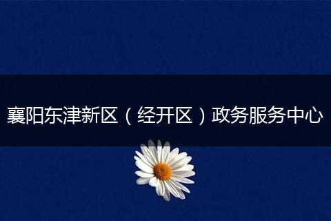 襄阳东津新区（经开区）政务服务中心