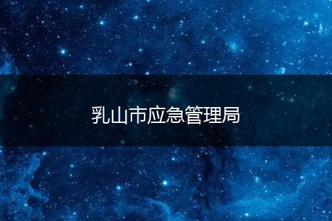 乳山市应急管理局