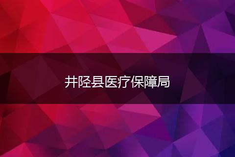 井陉县医疗保障局