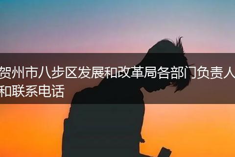 贺州市八步区发展和改革局各部门负责人和联系电话