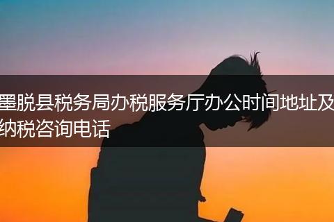 墨脱县税务局办税服务厅办公时间地址及纳税咨询电话