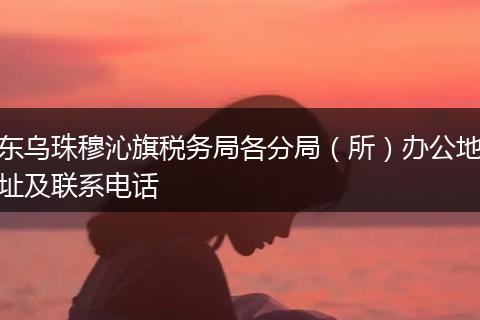 东乌珠穆沁旗税务局各分局(所)办公地址及联系电话