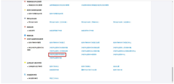 河北省电子税务局涉税专业服务专项报告操作说明