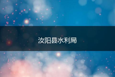 汝阳县水利局