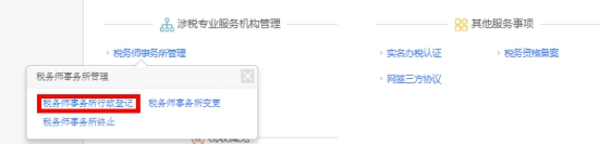 湖南省电子税务局税务师事务所行政登记操作流程说明