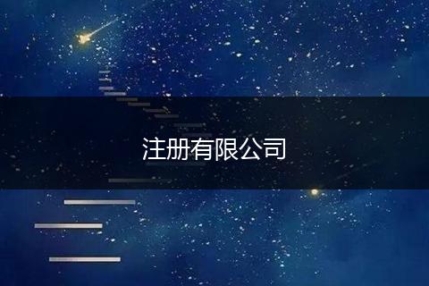 注册有限公司