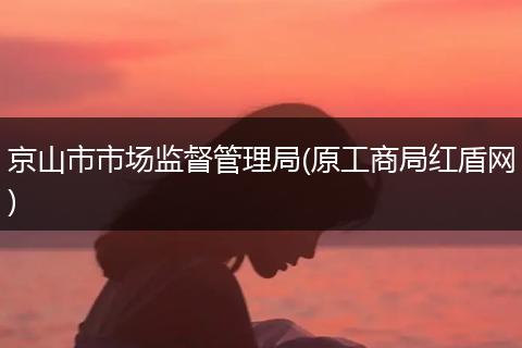 京山市市场监督管理局(原工商局红盾网)