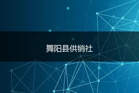 舞阳县供销社