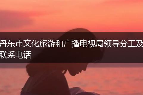 丹东市文化旅游和广播电视局领导分工及联系电话