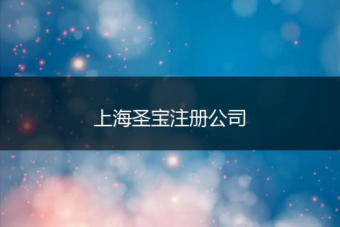 上海圣宝注册公司