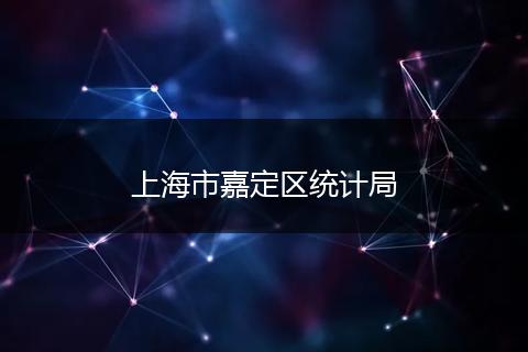 上海市嘉定区统计局
