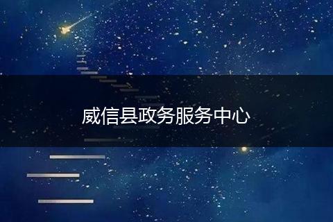 威信县政务服务中心